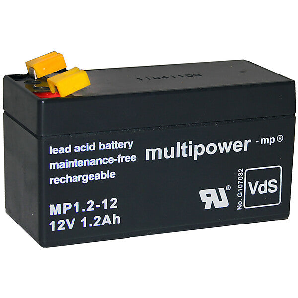Hückmann Multipower Blei-Akku MP1,2-12 Pb12V/1,2Ah 123578